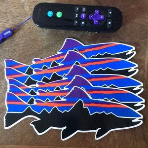 Patagonia Decal Sticker Trout 5pk